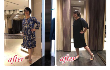 格上げファッション　Bfore & After